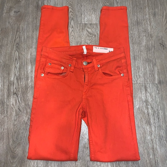 rag & bone Denim - HP 🎉 Rag & Bone | Skinny Red Jean